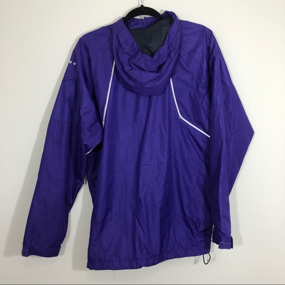 Nike Storm Fit Purple Track Rain Jacket Size Small - Picture 4 of 8
